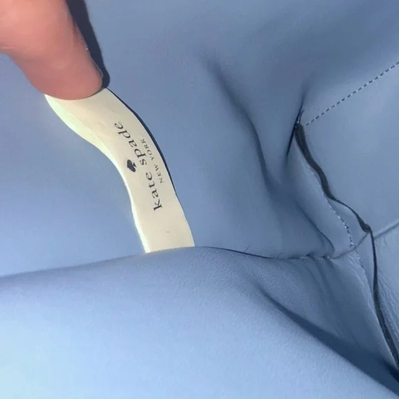 Kate Spade On Purpose Navy Leather Studded Tote Rwanda + MagSafe Wallet NWT - Picture 12 of 12